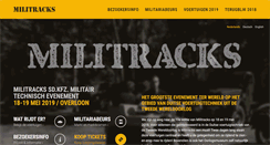 Desktop Screenshot of militracks.nl
